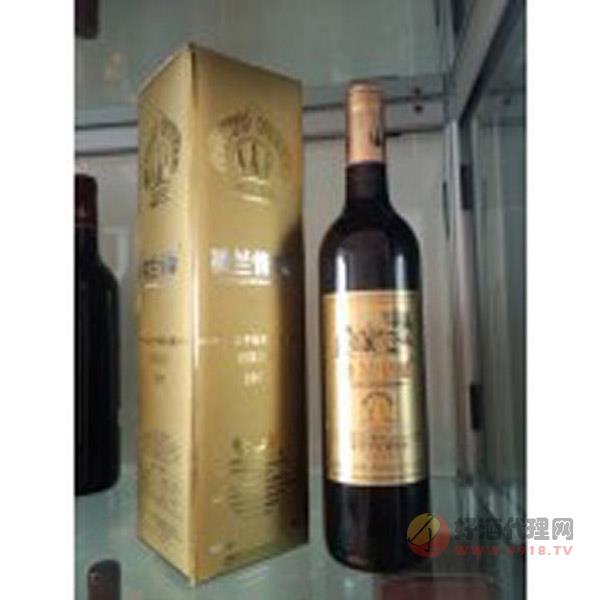 楼兰情缘美乐干红葡萄酒750ml