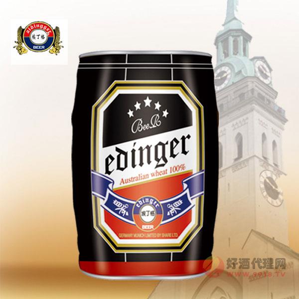 德国慕尼黑埃丁格黑啤酒 5L1桶