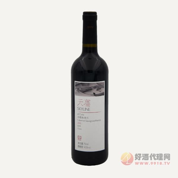 天塞经典赤霞珠美乐干红葡萄酒750ml