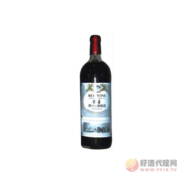 东星原汁山葡萄酒1000ML-东北特产