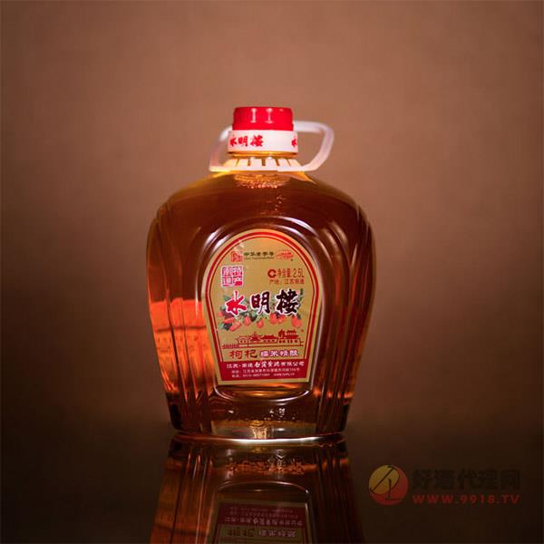 水明楼枸杞糯米精酿2.5L