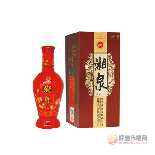 精品红湘泉酒500ml