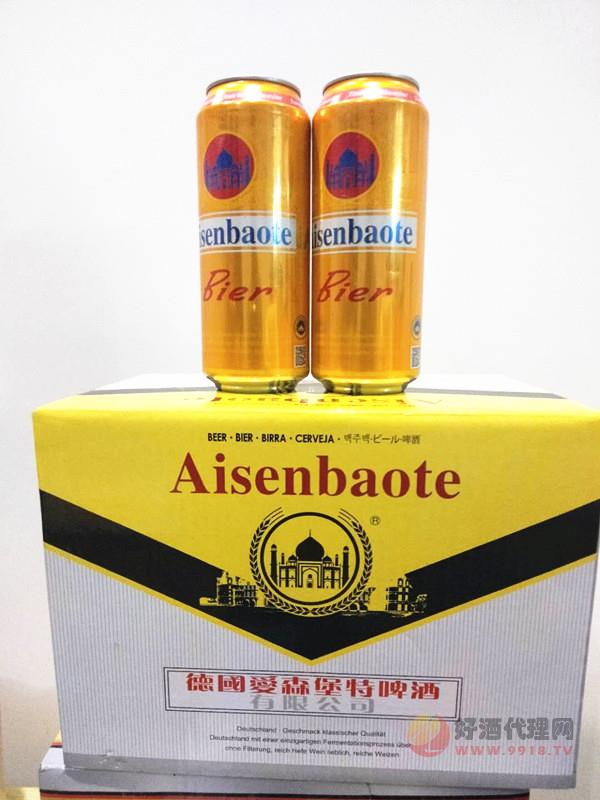 爱森堡特黄啤500ml  1X12罐