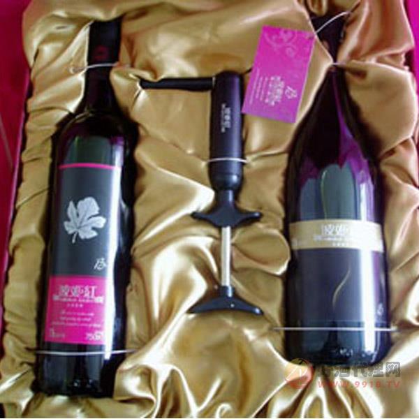 波姬红葡萄酒礼盒