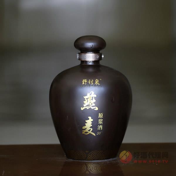 野租泉-燕麦原浆（坛子装）50度2500ml