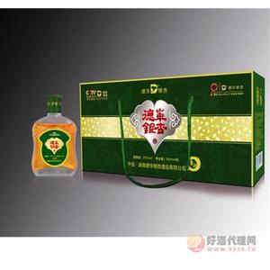 德华银杏抗疲劳型养生酒60ml×8瓶盒装