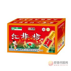 红棒槌-人参小方瓶酒38度125ml