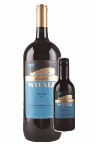 智利鲸鱼传说小蓝鲸干红葡萄酒