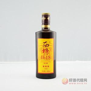 西塘1618三星珍藏黄酒428ml