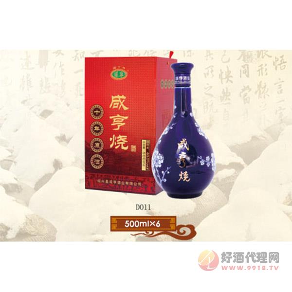咸亨坛装瓷瓶系列D011-500ml