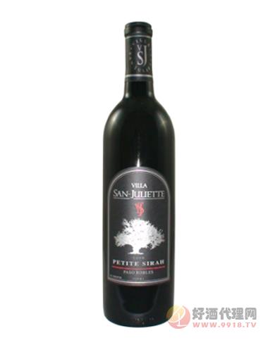 圣树庄园小西拉干红葡萄酒 2008