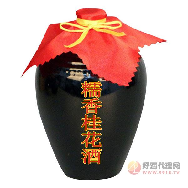 万客泉糯香桂花酒坛装