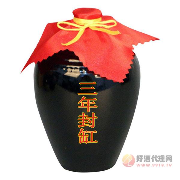 万客泉三年封缸坛装