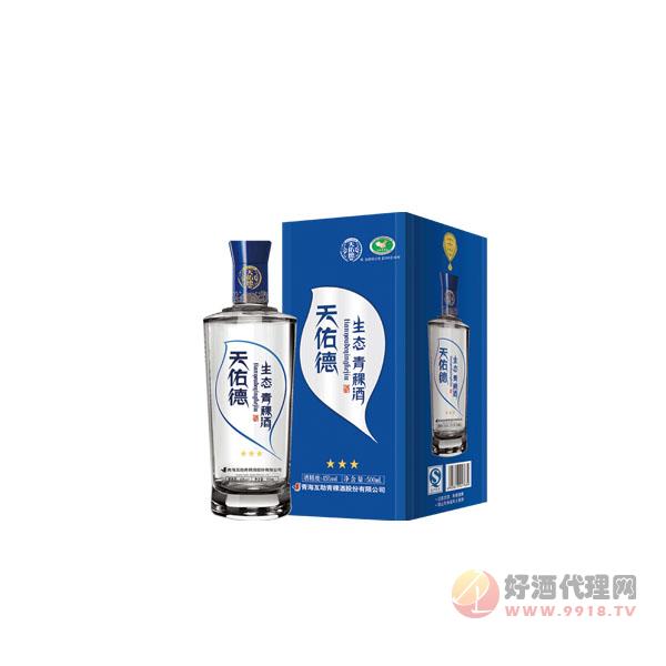 天佑德青稞酒45°生态系列500ml