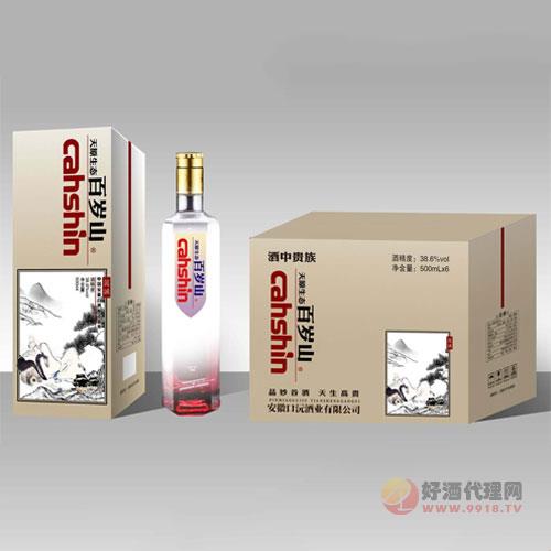 百岁山白酒385.6度500ml红色包装