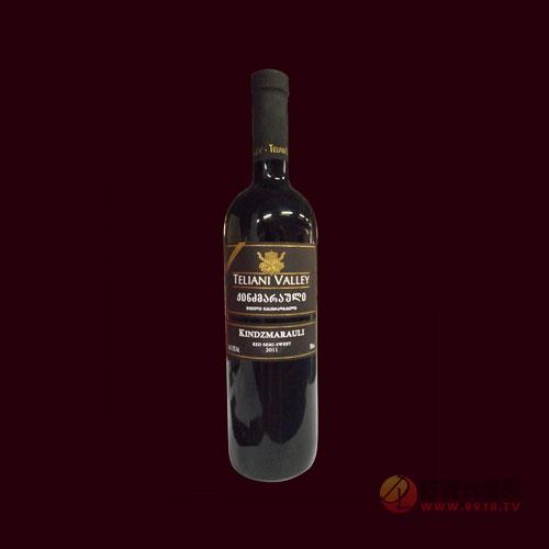 阿拉尼山谷-卡特赫玛瑞利红半甜葡萄酒