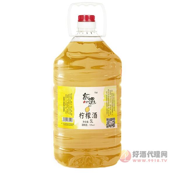 纯遇5L柠檬酒