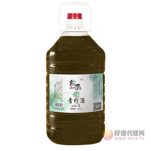 纯遇5L青柠酒