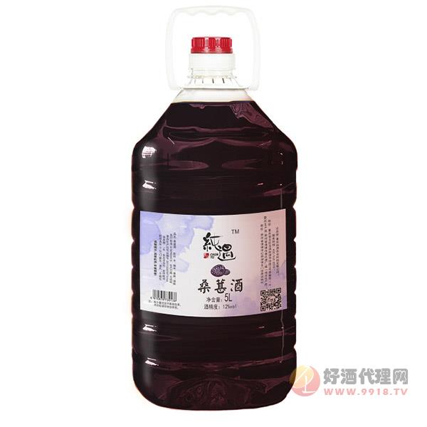 纯遇5L桑葚酒