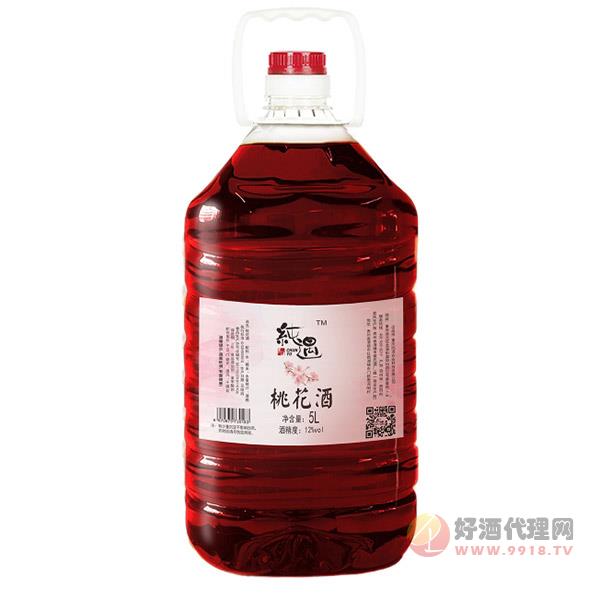 纯遇5L桃花酒