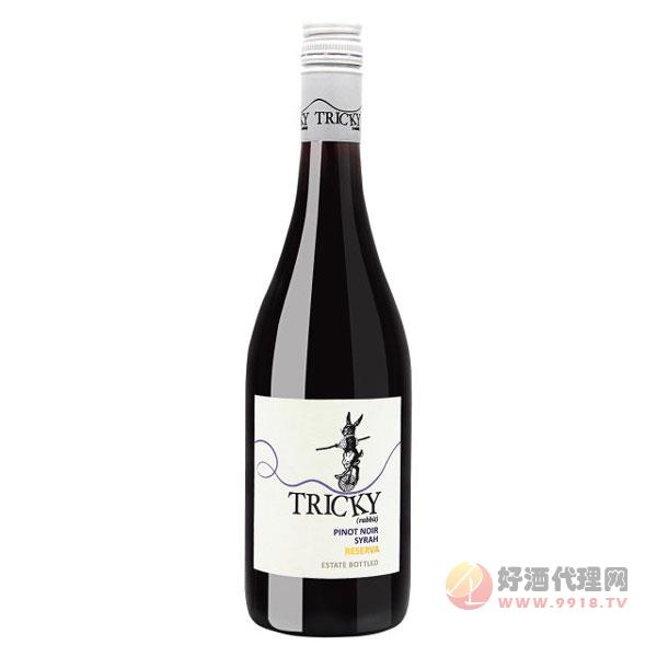 旺兔黑皮诺西拉红葡萄酒