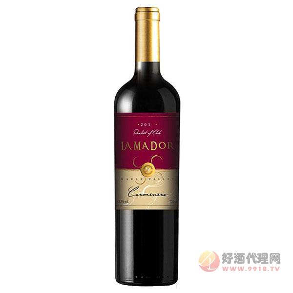 蓝马度佳美娜干红葡萄酒