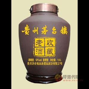 茅台镇三斤紫砂坛53度1.5L