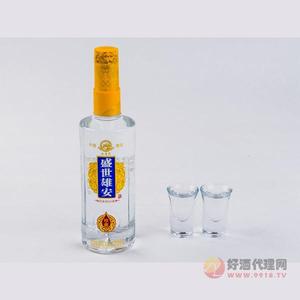 福禄源盛世雄安浓香型白酒500ml369