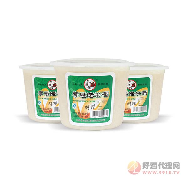 米姥姥杯孝感佬米酒888g盒装