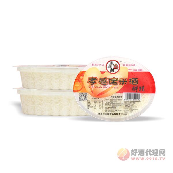 米姥姥孝感佬米酒400g碗装