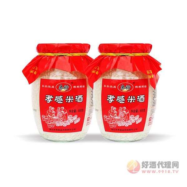 米神孝感佬米酒900g瓶装
