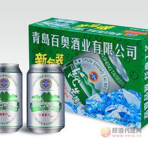百奥纯生纯啤酒320ml