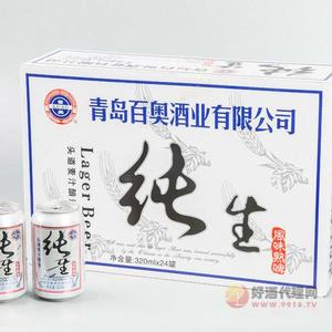百奥纯生啤酒320ml