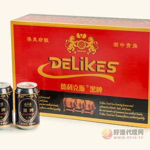 德利克斯黑啤320ml箱装