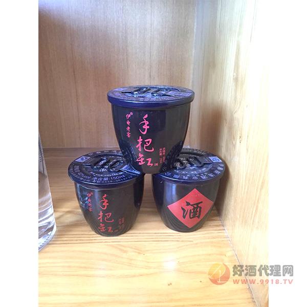 伊松泉手把缸