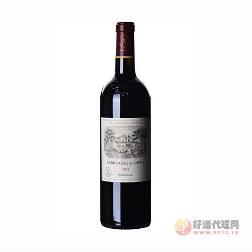 法国一级庄 拉菲酒庄副牌干红葡萄酒 2012年小拉菲红酒