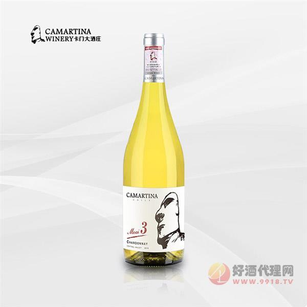 卡门M3霞多丽干白葡萄酒750ml