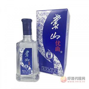 蒙山优曲浓香酒38度500ml