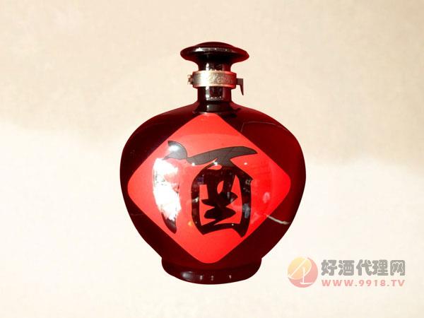 酒酒红酒字坛装
