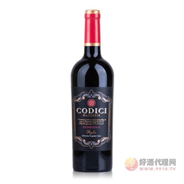科帝普利亚红葡萄酒750ml