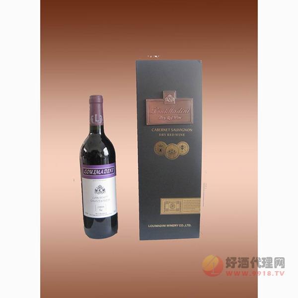 路易波尔多2008黑单只葡萄酒礼盒