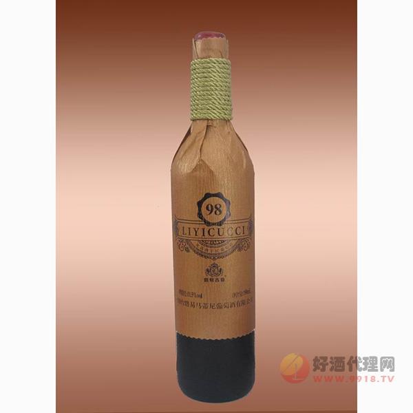 优选级98全包干红葡萄酒