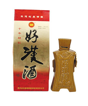 银明黄酒单盒好汉酒