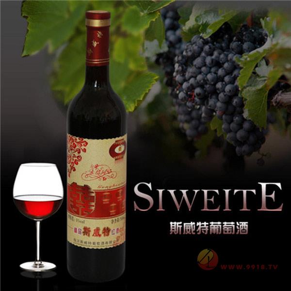 斯威特波尔多原装进口红酒