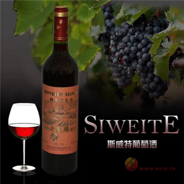 斯威特大瓶红酒