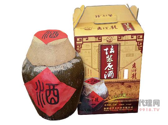 惠泽龙十年黄酒坛装