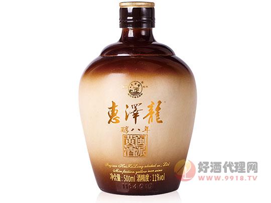 惠泽龙醇8年黄酒坛装