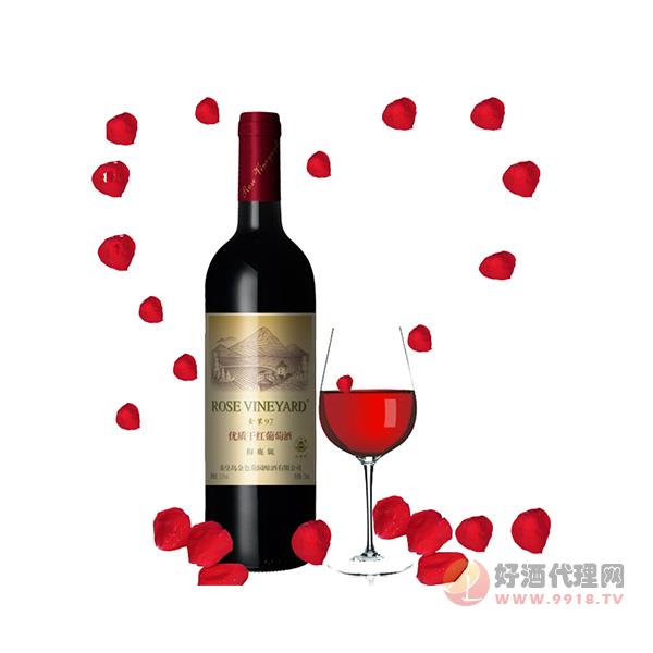 秦皇岛山海关-玫瑰庄园金装97优质干红葡萄酒