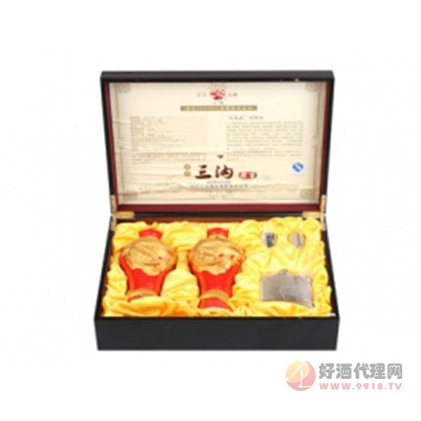 三沟52度龙瓶礼盒