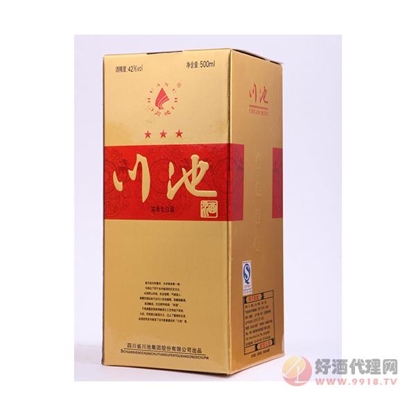 川池三星酒500ml